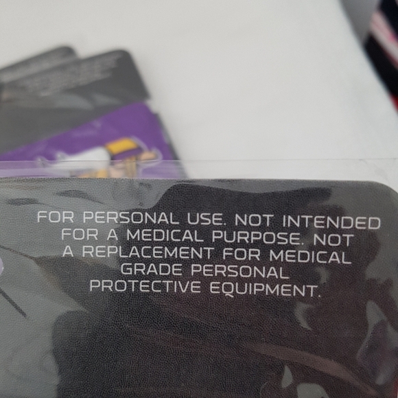 Minnesota Vikings 2 mask package new - Picture 3 of 3